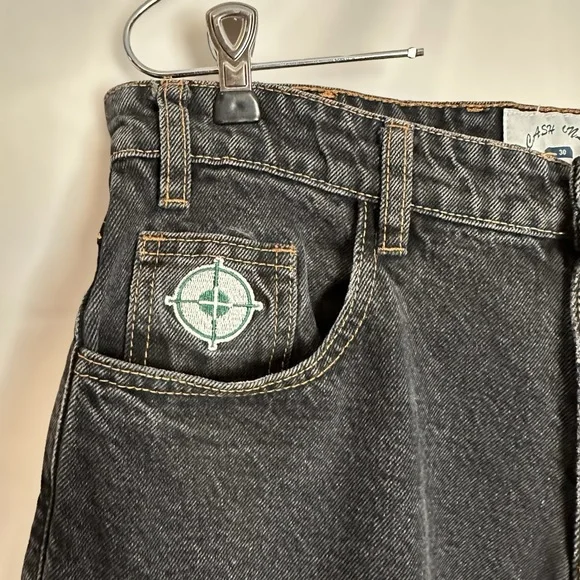 Sold-Cash Only Denim Company Cutoff Jean Jorts - Picture 3 of 10